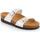 Sapatos Mulher Chinelos Grunland DSG-CB2434 Branco