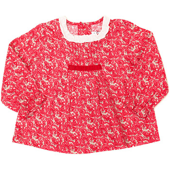 Textil Rapariga Camisas mangas comprida Camisolas e casacos de malha 17I07704-40 Vermelho