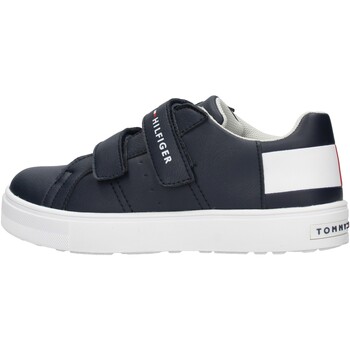 Sapatos Rapaz Sapatilhas Tommy Hilfiger - Sneaker blu T3B4-30719 BLU