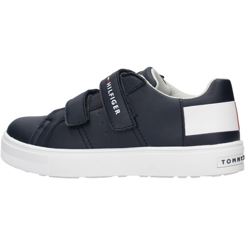Sapatos Criança Sapatilhas Tommy Hilfiger T3B4-30719 Azul
