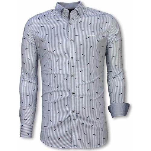 Textil Homem Camisas mangas comprida Tony Backer 68684156 Multicolor