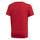 Textil Criança T-Shirt mangas curtas adidas Originals TREFOIL TEE Vermelho