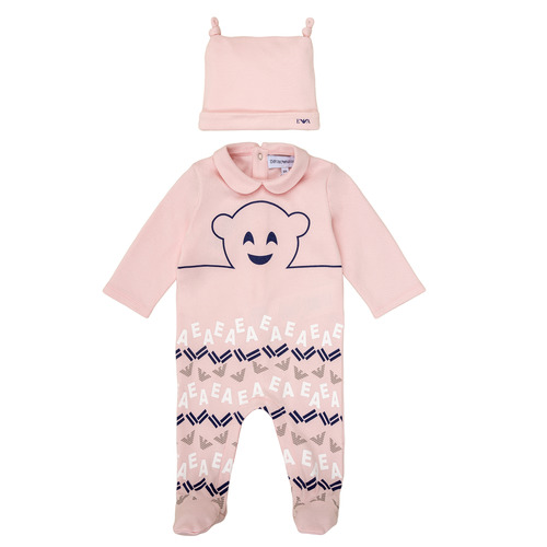 Textil Rapariga Pijamas / Camisas de dormir Emporio Armani scarf 6HHV08-4J3IZ-0355 Rosa