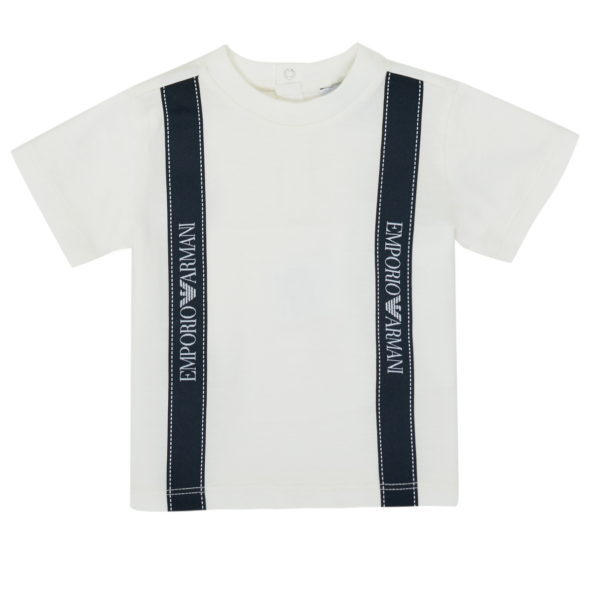 Textil Rapaz T-Shirt mangas curtas Emporio Armani 6HHTG4-1JTUZ-0101 Branco