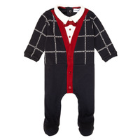 Textil Rapaz Pijamas / Camisas de dormir Emporio Armani 6HHD12-4J3WZ-F912 Marinho