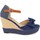 Sapatos Mulher Sandálias Benini A9054 Azul
