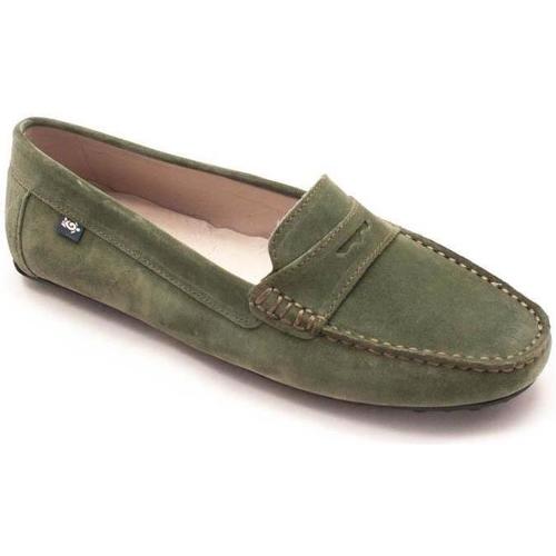 Sapatos Mulher Mocassins Citrouille et Compagnie  Verde