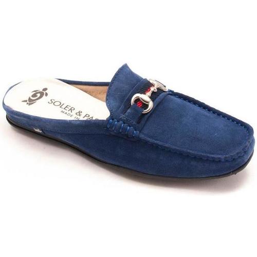Sapatos Mulher Tamancos Senses & Shoes  Azul