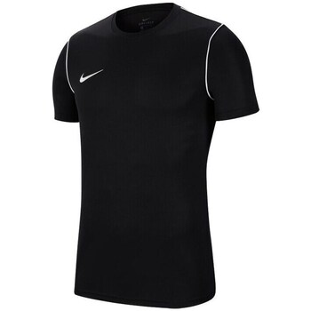 Textil Rapaz T-Shirt mangas curtas Nike 36-38-39 JR Park 20 Preto