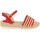 Sapatos Mulher Sandálias Suncolor 9085 Vermelho