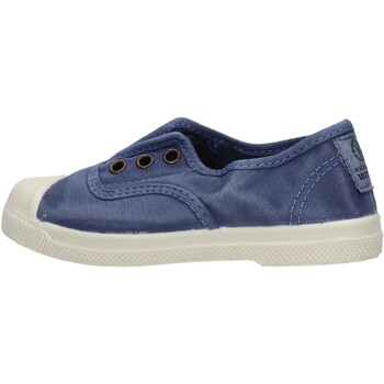 Sapatos Criança Sapatilhas Natural World - Scarpa elast blu 470E-628 Azul
