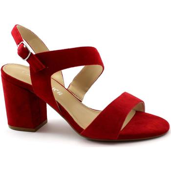Sapatos Mulher Sandálias Café Noir CAF-E20-LG522-RO Vermelho
