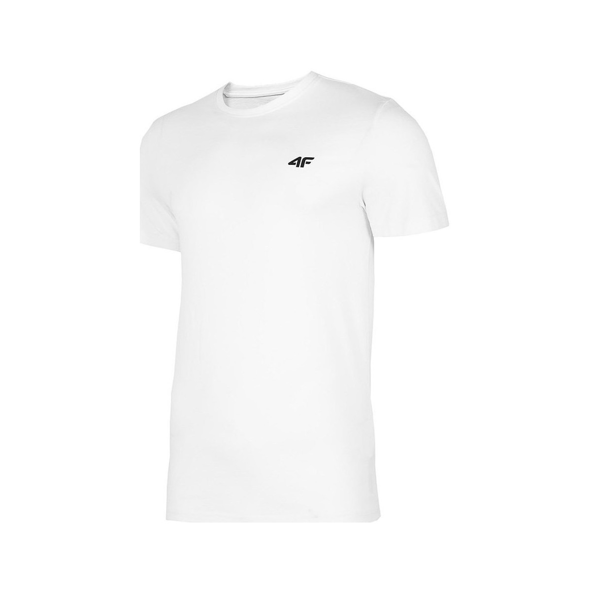 Textil Homem T-Shirt mangas curtas 4F TSM003 Branco