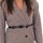Textil Mulher Vestidos Vero Moda 10220439 VMALICIA L/S SHORT DRESS TOBACCO BROWN SMALL Bege