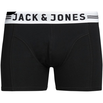 Roupa de interior Homem Boxer Jack & Jones 12075392 JACSENSE TRUNK NOOS BLACK Preto
