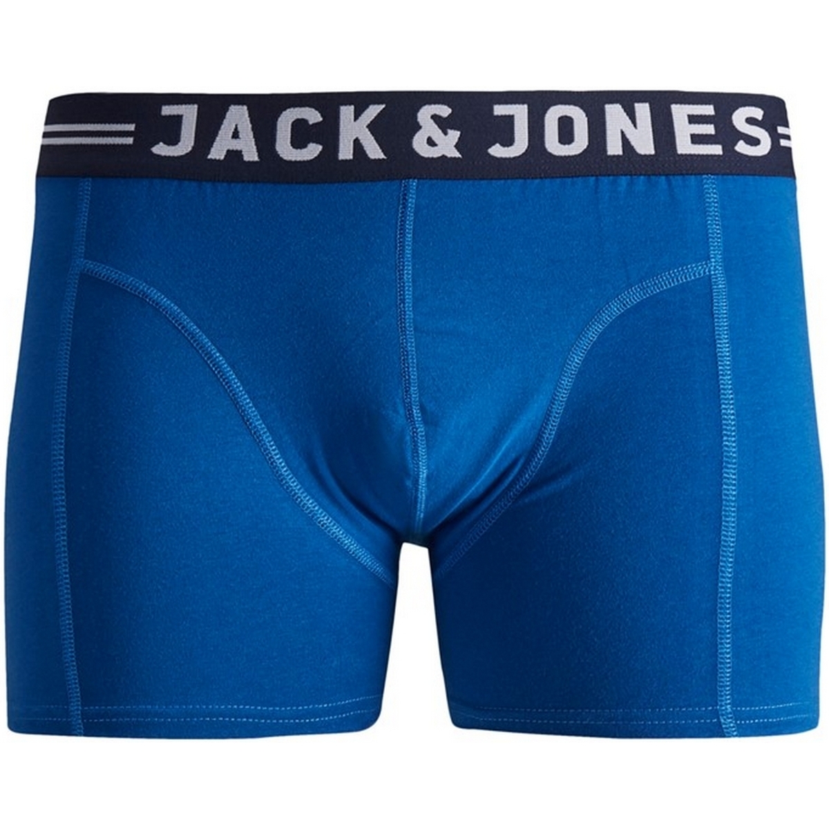Roupa de interior Homem Boxer Jack & Jones 12111773 JACSENSE MIX COLOR TRUNKS NOOS CLASSIC BLUE Azul