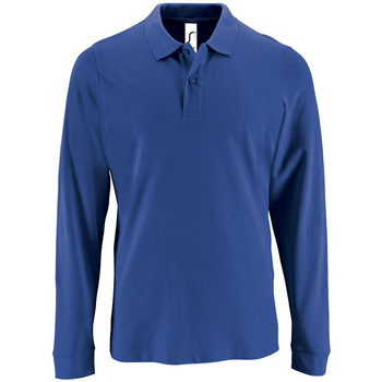 Textil Homem Petite Linen Short Sleeve Shirt Sols PERFECT LSL COLORS MEN Azul