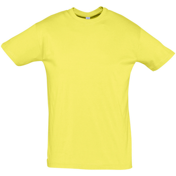 Textil Homem T-Shirt mangas curtas Sols REGENT COLORS MEN Amarillo
