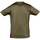 Textil textured-logo long-sleeve T-shirt REGENT COLORS MEN Castanho