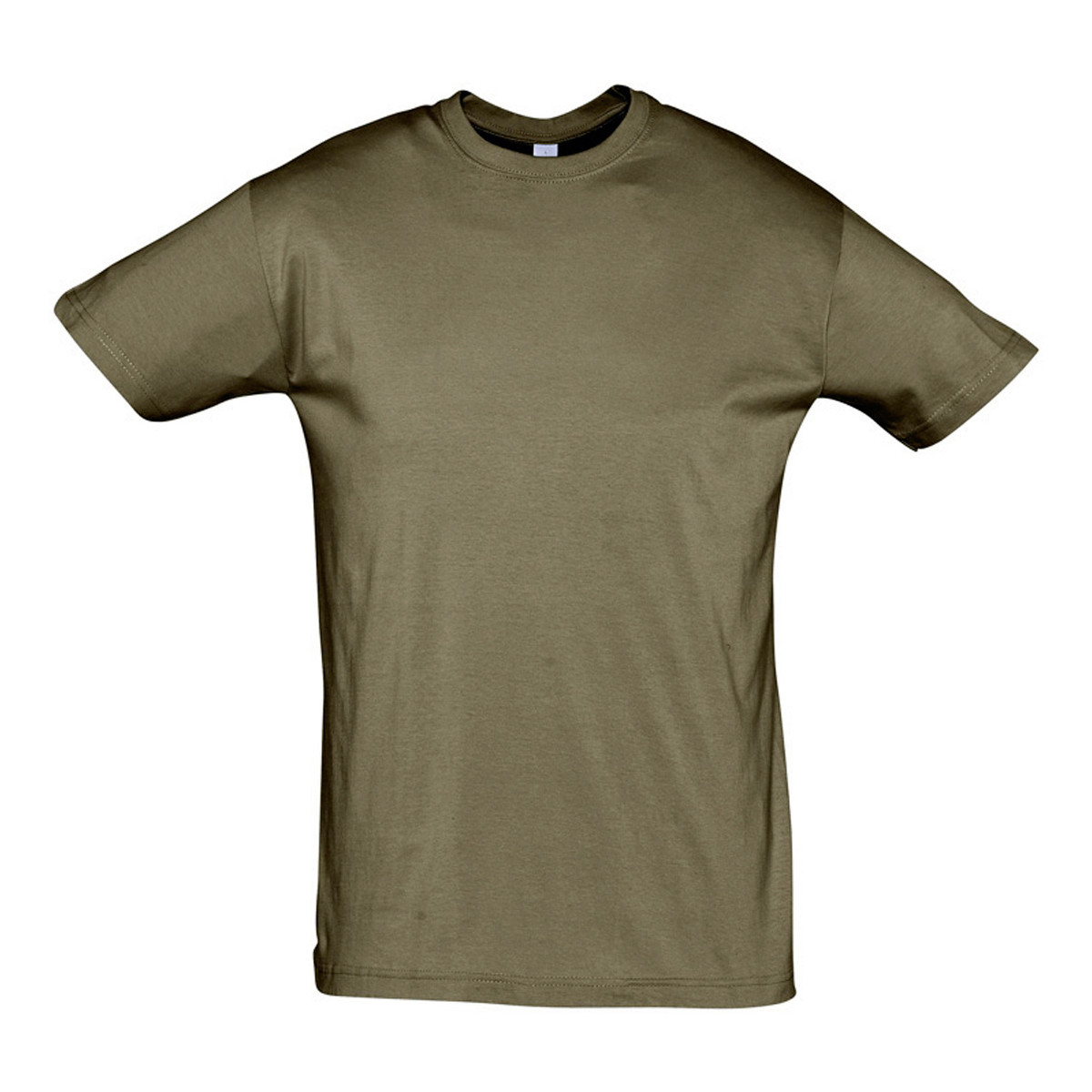 Textil textured-logo long-sleeve T-shirt REGENT COLORS MEN Castanho