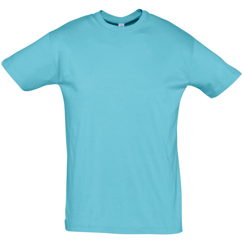 Textil T-Shirt mangas curtas Sols REGENT COLORS MEN Azul