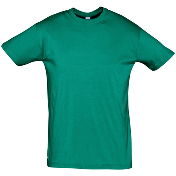 Textil T-Shirt mangas curtas Sols REGENT COLORS MEN Verde