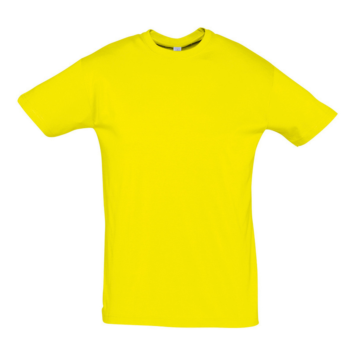 Textil T-Shirt mangas curtas Sols REGENT COLORS MEN Amarelo