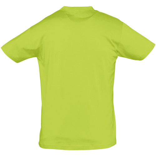Sols REGENT COLORS MEN-CAMISETA hombre  CUELLO REDONDO de algodón Verde