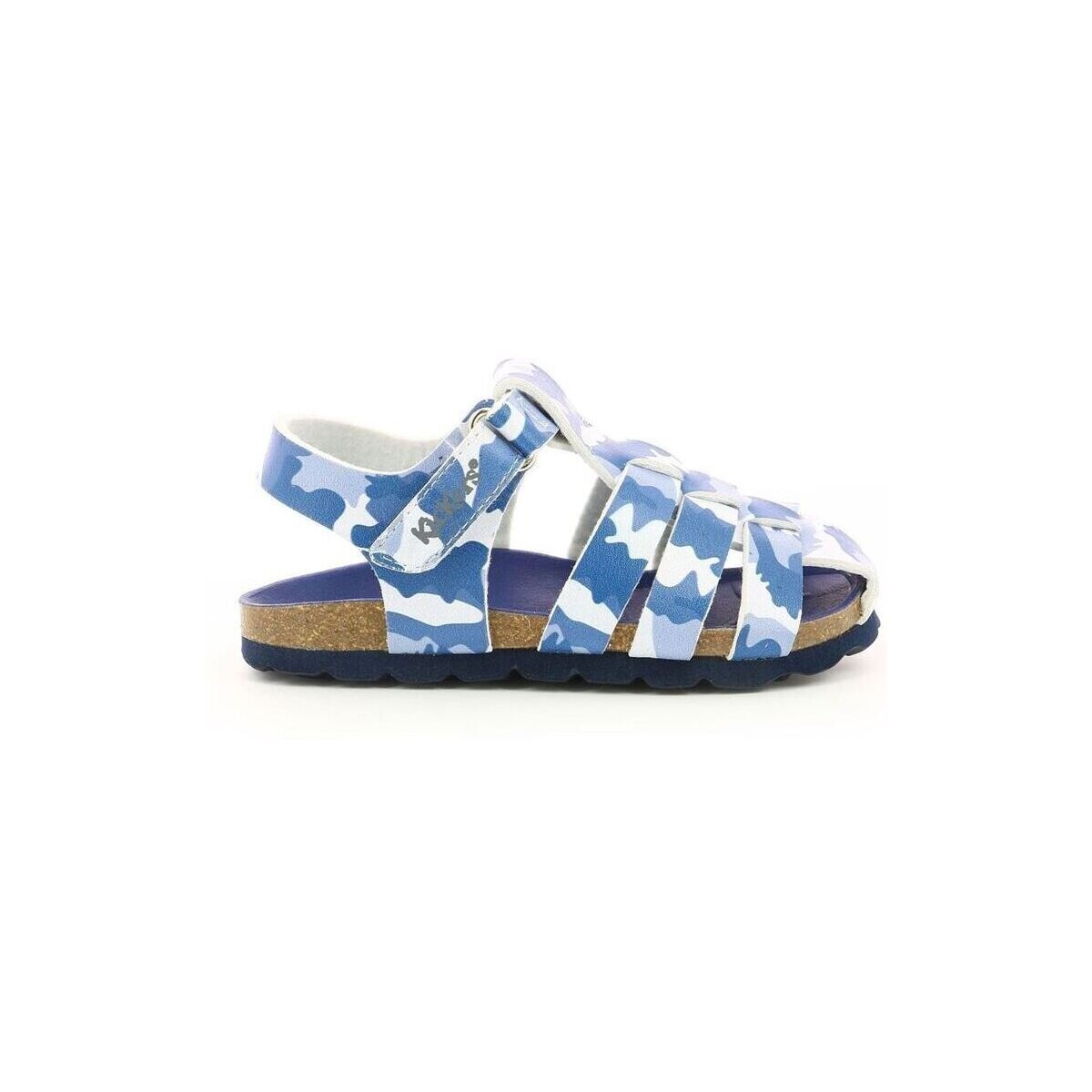 Sapatos Rapaz Sandálias Kickers  Azul