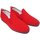 Sapatos Mulher Sapatos & Richelieu Javer Zapatillas Kunfú  55 Rojo Vermelho