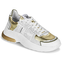 Sapatos Mulher Sapatilhas John Galliano 3646 Branco / Ouro