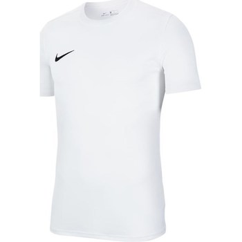 Textil Homem T-Shirt mangas curtas Nike producto Park Vii Branco