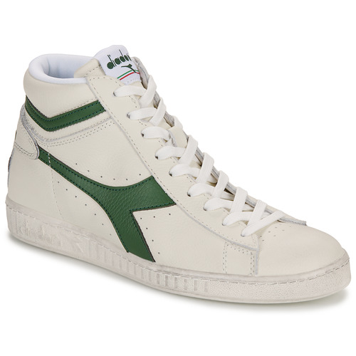 Sapatos Sapatilhas de cano-alto Diadora Sport GAME L HIGH WAXED Branco / Verde