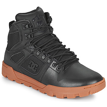 Sapatos Homem RBRSL RUBBER SOUL high-top leather sneakers DC Shoes PURE HIGH TOP WR BOOT Preto