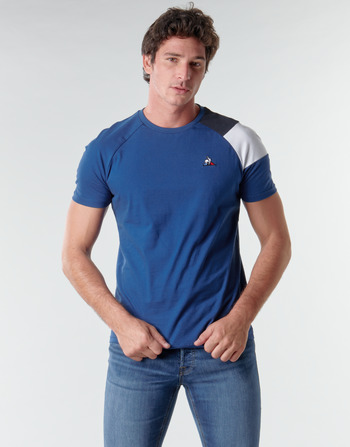 Textil Homem T-Shirt mangas curtas O melhor das sweatshirts ESS TEE SS N°10 M Azul