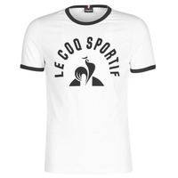 Textil Homem T-Shirt mangas curtas Le Coq Sportif ESS TEE SS N°3 M Branco