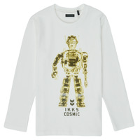 Textil Rapaz T-shirt mangas compridas Ikks XR10233 Branco