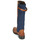 Sapatos Mulher Botas Caprice 25504-387 Conhaque / Azul