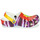 Sapatos Mulher Tamancos Expedition Crocs CLASSIC TIE DYE GRAPHIC CLOG Multicolor