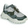 Sapatos Criança Sapatilhas Emporio Armani XYX008-XOI34 Verde / Cinza