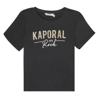 Textil Rapariga T-Shirt mangas curtas Kaporal MAPIK Preto