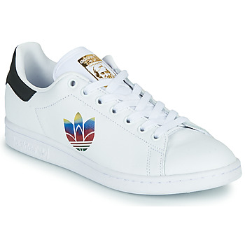 Sapatos Mulher Sapatilhas adidas Originals STAN SMITH W Branco / Logo