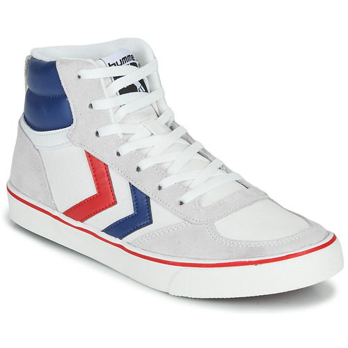 Sapatos Joggings & roupas de treino hummel STADIL HIGH OGC 3.0 Branco / Azul / Vermelho