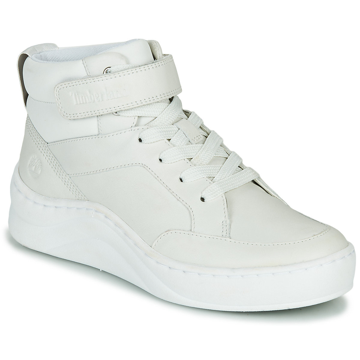 Sapatos Mulher Sapatilhas de cano-alto Timberland RUBY ANN CHUKKA Branco