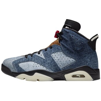 Sapatos Homem Botas baixas Nike Air 6 Retro Azul, Azul marinho