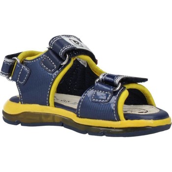 Sapatos Rapaz Sandálias Geox B SANDAL TODO BOY Azul