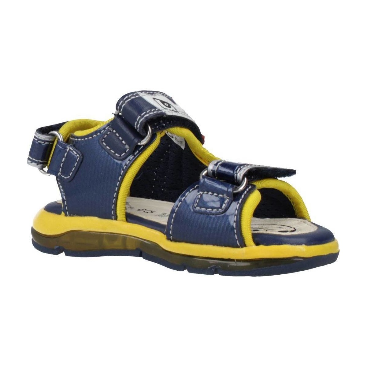 Sapatos Rapaz Sandálias Geox B SANDAL TODO BOY Azul