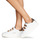 Sapatos Mulher Sapatilhas Serafini J.CONNORS Branco / Ouro