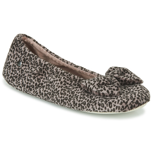Sapatos Mulher Chinelos Isotoner 97209 Leopardo
