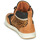 Sapatos Mulher Sapatilhas de cano-alto Pataugas JULIA/PO F4F Conhaque / Leopardo